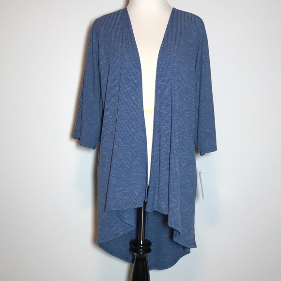 LuLaRoe Sweaters - LuLaRoe Lindsay Ribbed Knit Cardigan, Size S, NWT